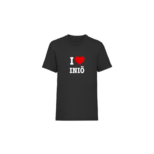 LASTEN I LOVE INIÖ T-PAITA