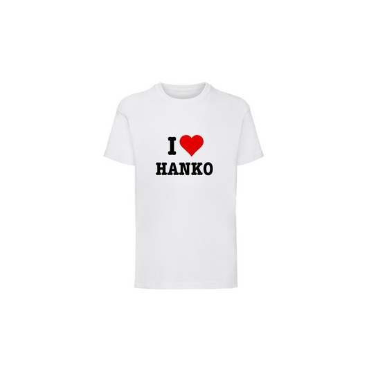 LASTEN I LOVE HANKO T-PAITA